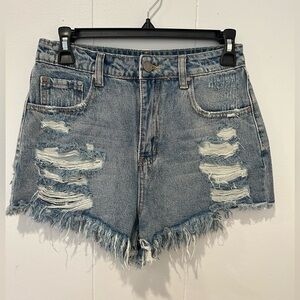 Mustard Seed Denim Shorts
